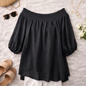 NEW Women’s Sweet Lindsey Romantic Shoulder Short Sleeves Blouse Size 2x